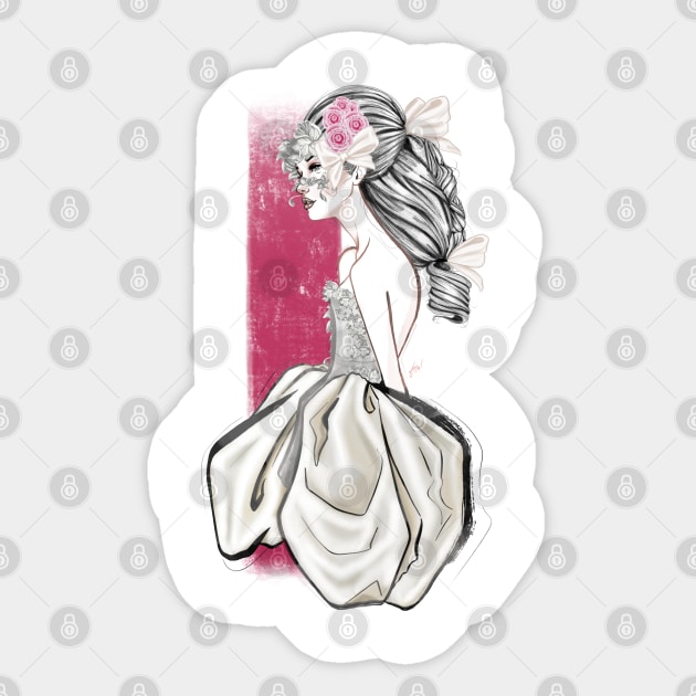 Haute Couture Sticker by From the sketch Up!